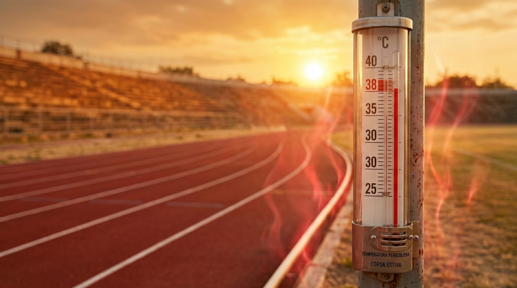 Correre con il caldo